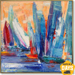 SAILING DREAM 101x101 cm