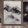 Große abstrakte Beige Leinwand Kunst Weiß Malerei Grau Malerei Kunst Moderne Kunst Leinwand Malerei Abstrakte Spachtel Kunst | MAJESTIC MOUNTAINS - Trend Gallery Art | Original abstrakte Gemälde